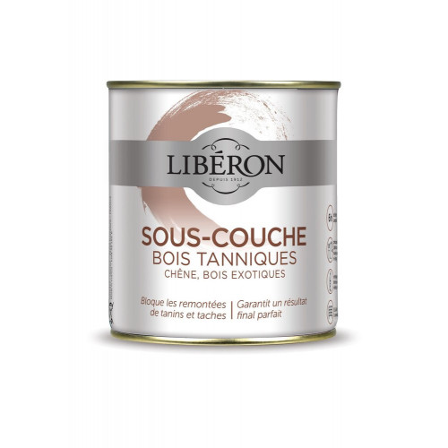 Primaire, Bois tannique, LIBÉRON, blanc 1 l - LIBERON