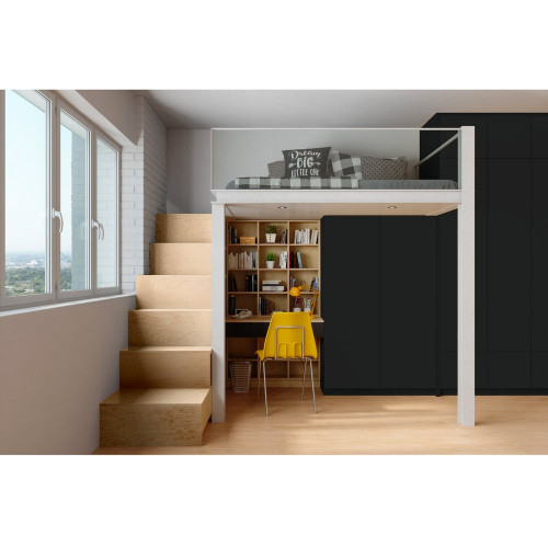Peinture de rénovation meuble et objet SYNTILOR  noir absolu velours 1L - SYNTILOR