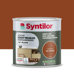 Peinture de rénovation meuble et objet SYNTILOR  mocha velours 0,5L de marque SYNTILOR, référence: B9810700