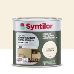 Peinture de rénovation meuble et objet SYNTILOR  coquille velours 0,5L de marque SYNTILOR, référence: B9811000
