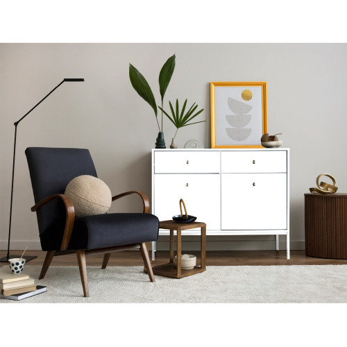 Peinture de rénovation meuble et objet SYNTILOR  blanc velours 0,25L - SYNTILOR