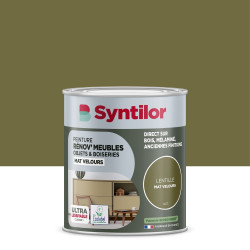 Peinture de rénovation meuble et objet SYNTILOR  lentille velours 0,25L de marque SYNTILOR, référence: B9812100