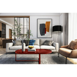 Peinture de rénovation meuble et objet SYNTILOR carmin laque 0,5L - SYNTILOR