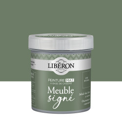 Peinture meuble et boiserie Caséine, meuble signé LIBÉRON vert bivouac mat 0.5L de marque LIBERON, référence: B9813500