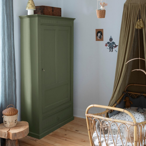Peinture meuble et boiserie Caséine, meuble signé LIBÉRON vert bivouac mat 0.5L - LIBERON