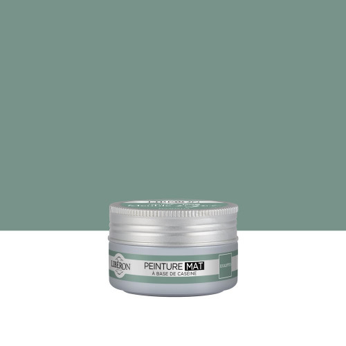 Peinture meuble et boiserie Caséine LIBÉRON eucalyptus mat 75ml - LIBERON