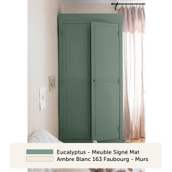 Peinture meuble et boiserie Caséine LIBÉRON eucalyptus mat 75ml - LIBERON