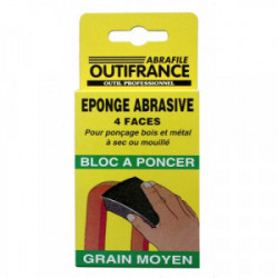 Bloc ponceur souple Moyen 60/4 de marque OUTIFRANCE , référence: B1625100