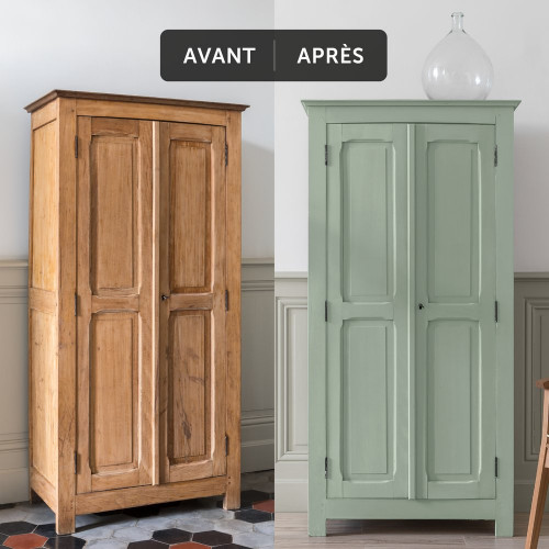Peinture meuble et boiserie Caséine LIBÉRON vert d'eau mat 75ml - LIBERON
