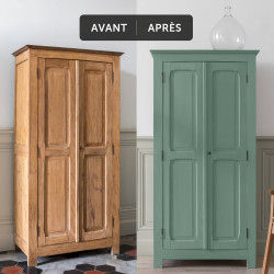 Peinture meuble et boiserie Caséine, meuble signé LIBÉRON eucalyptus mat 0.5L - LIBERON