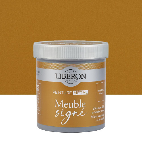 Peinture meuble et boiserie Meuble signé LIBÉRON or jaune brillant 0.5L - LIBERON