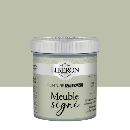 Peinture meuble et boiserie Meuble signé LIBÉRON jade grisé velours 0.5L - LIBERON