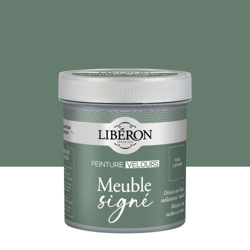 Peinture meuble et boiserie Meuble signé LIBÉRON vert cendré velours 0.5L - LIBERON