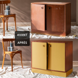 Peinture meuble et boiserie Meuble signé LIBÉRON ciré jaune velours 0.5L - LIBERON