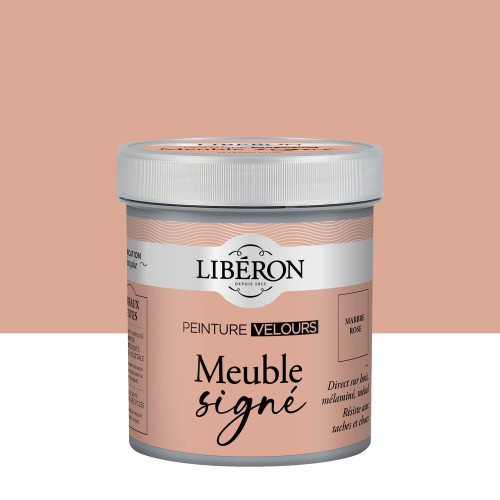 Peinture meuble et boiserie Meuble signé LIBÉRON marbre rose velours 0.5L - LIBERON