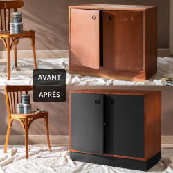 Peinture meuble et boiserie Meuble signé LIBÉRON noir de lave velours 0.5L - LIBERON