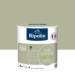 Peinture meuble et objet, RIPOLIN, vert gaspesie 0.5l de marque RIPOLIN, référence: B9815900