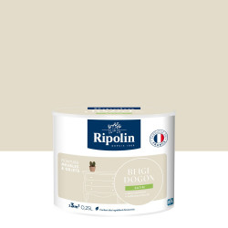 Peinture meuble et objet, RIPOLIN, beige dogon 0.25l de marque RIPOLIN, référence: B9818100
