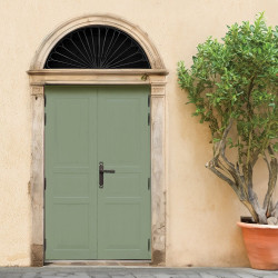 Peinture exterieure bois, aluminium, pvc . SYNTILOR vert provence satine 0.5l - SYNTILOR