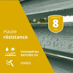 Peinture extérieure bois, fer, plastique V33 garrigue satiné 2L - V33