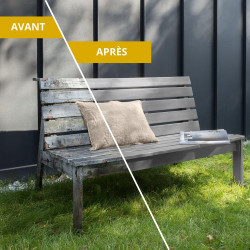 Peinture multimateriaux exterieure Multimaterio V33 gris galet satine 2 l - V33