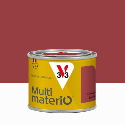Peinture extérieure bois, fer, plastique V33 coccinelle satiné 125ml de marque V33, référence: B9824100