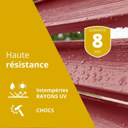 Peinture extérieure bois, fer, plastique V33 coccinelle satiné 0.5L - V33