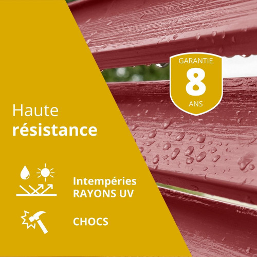 Peinture extérieure bois, fer, plastique V33 coccinelle satiné 0.5L - V33