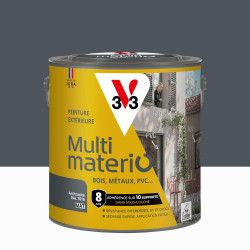 Peinture extérieure bois, fer, plastique V33 anthracite mat 2L de marque V33, référence: B9824600
