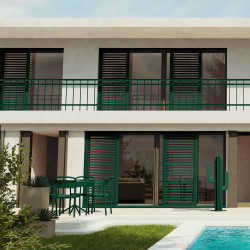 Peinture exterieure bois, aluminium, pvc . SYNTILOR vert basque satine 125ml - SYNTILOR