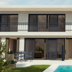 Peinture exterieure bois, aluminium, pvc . SYNTILOR gris anthracite satine 2l - SYNTILOR