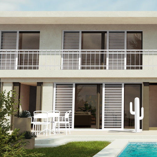 Peinture exterieure bois, aluminium, pvc . SYNTILOR blanc satine 0.5l - SYNTILOR