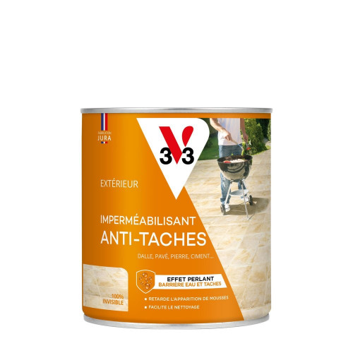 Imperméabilisant anti tâches V33 mat, 0.75 l - V33
