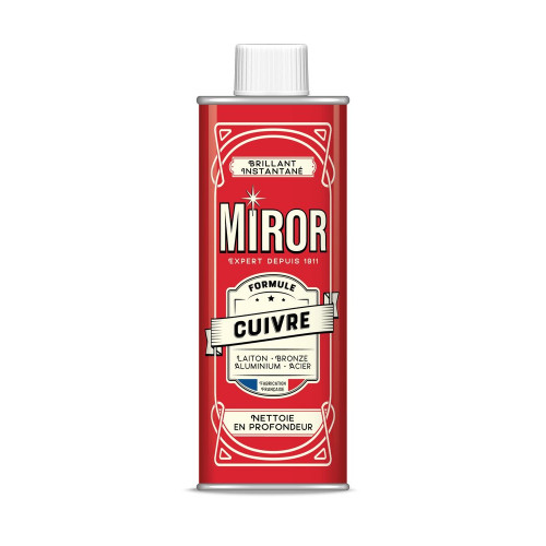 Nettoyant cuivre MIROR 0.250 l - MIROR
