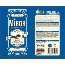 Nettoyant argenterie MIROR 0.250 l - MIROR