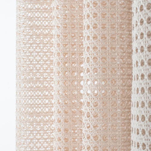 Voilage tamisant, Waska beige l.140 x H.240 cm - ROCLE