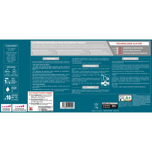 Sous-couche universelle, V33, 2.5 litres - V33
