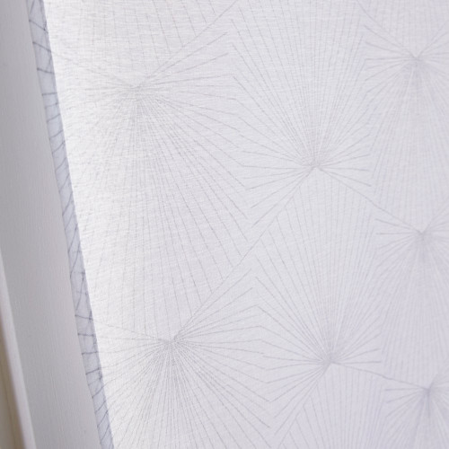 Paire De Vitrages Tamisant, Kita Blanc L.45 X H.120 Cm - JBY CREATION