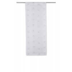 Paire De Vitrages Tamisant, Kita Blanc L.45 X H.120 Cm - JBY CREATION