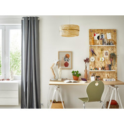 Tréteau pin architecte blanc, H.70 x l.70 cm - ASTIGARRAGA