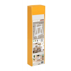 Tréteau pin architecte blanc, H.70 x l.70 cm - ASTIGARRAGA