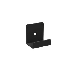 Lot de 2 crochets pour panneau tasseau noir mat - Sans marque
