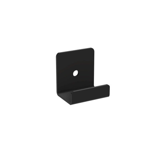 Lot de 2 crochets pour panneau tasseau noir mat - Sans marque