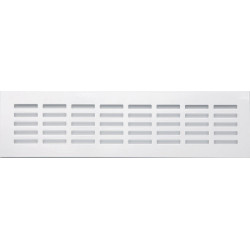 Grille D'Aération Aluminium Laqué, L.30 X L.8 Cm de marque FEPRE, référence: B9835300