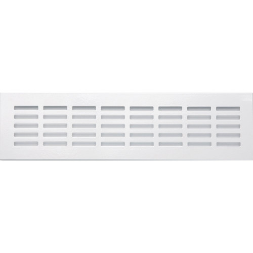 Grille D'Aération Aluminium Laqué, L.30 X L.8 Cm - FEPRE