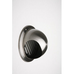 Bouche d'extraction a visser acier inoxydable vernis, 18.3x18.3cm de marque FEPRE, référence: B9835400