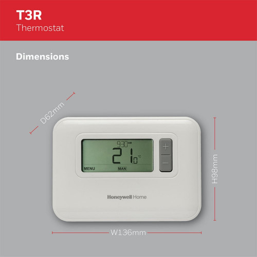 Thermostat programmable chaudière sans fil HONEYWELL HOME - HONEYWELL HOME