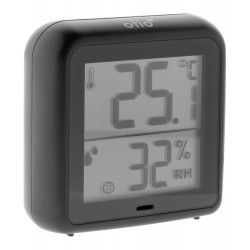 Thermomètre Hygromètre OTIO haute précision gris anthracite de marque OTIO, référence: B9835900