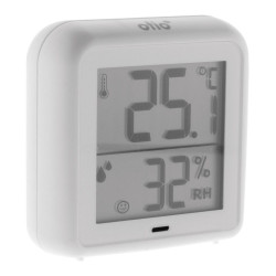 Thermomètre Hygromètre OTIO haute précision blanc de marque OTIO, référence: B9836000