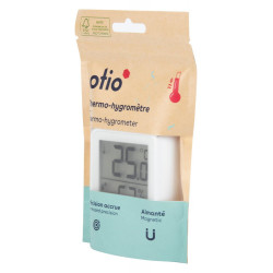 Thermomètre Hygromètre OTIO haute précision blanc - OTIO